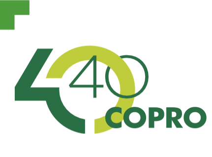 40 jaar COPRO logo