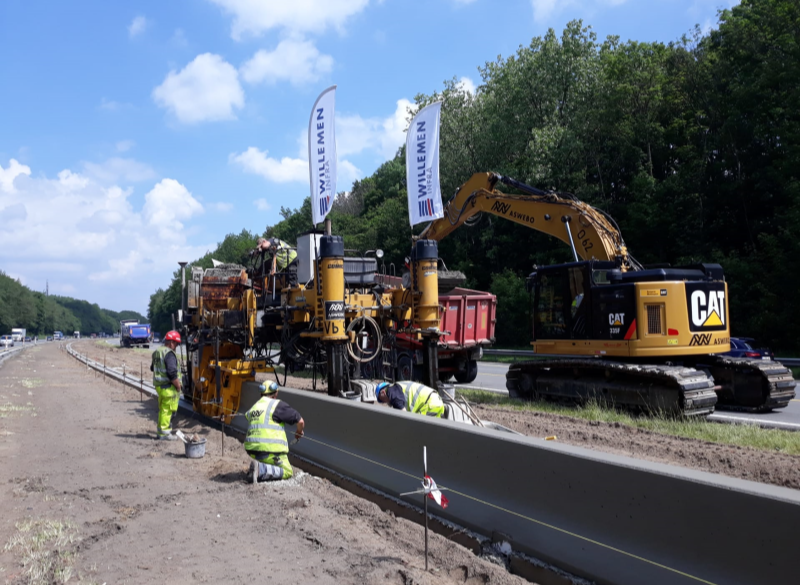 Uitvoeringscertificatie afschermende constructies in beton