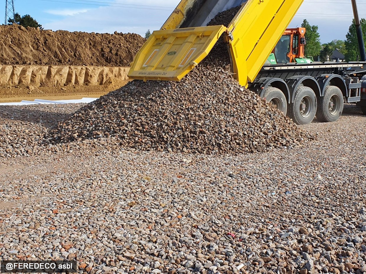 gerecycleerde granulaten